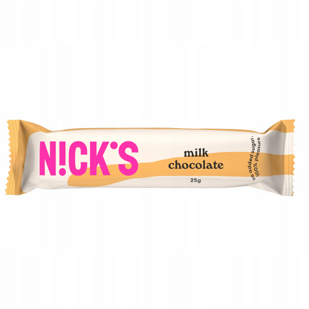 N!CK'S Nicks Baton Milk Chocolate bez cukru 25g
