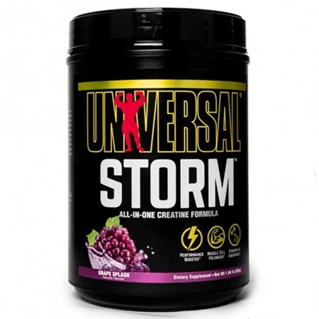 Universal Nutrition Kreatyna Stack Universal Storm 821g smak winogrono