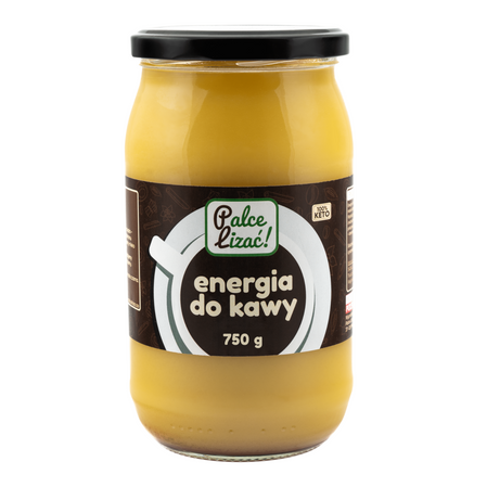 Palce lizać Energia do kawy z masłem ghee 750g
