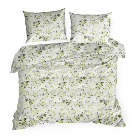 Komplet pościeli bawełnianej Mili, 220 x 200 cm, Biały