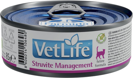 FARMINA Vet Life STRUVITE Management Cat 85g