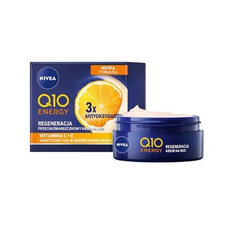 Q10 Energy Regeneracja przeciwzmarszczkowy krem na noc 50ml