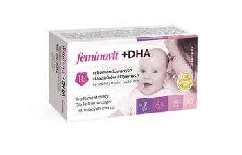 Feminovit + DHA 30 kaps. KRÓTKA DATA 2026-10-31