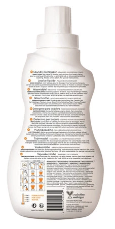 Attitude, Płyn do prania, Skórka Cytrynowa (Citrus Zest), 35 prań, 1050 ml