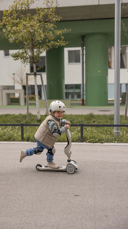 SCOOTANDRIDE Zestaw ochraniaczy dla dzieci S Ash