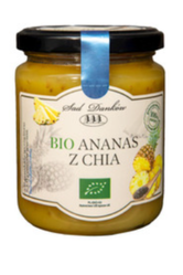 ANANAS Z CHIA BEZ DODATKU CUKRÓW BIO 250 g - SAD DANKÓW