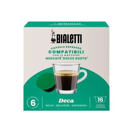 Bialetti - Dolce Gusto Decaf - 16 kapsułek