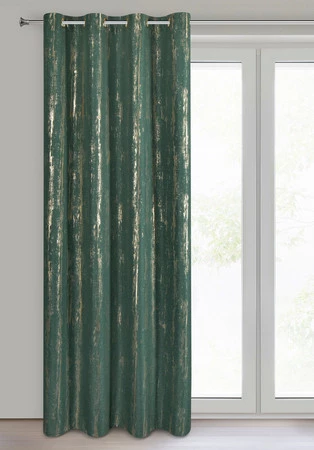ZASŁONA GOTOWA LIBI 140 X 250 CM ZIELONY