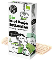 Diet-Food Suchy Makaron Konjac Fettucine Bezglutenowy 80g