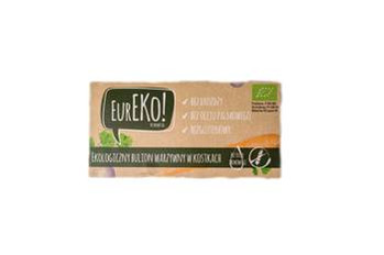Eureko − Bulion warzywny w kostkach bez drożdży, bez oleju palmowego bezgl. BIO − 100 g