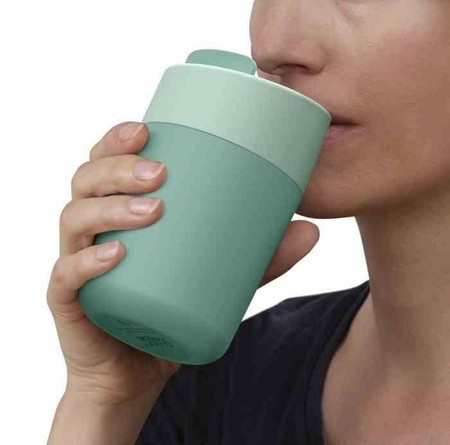 JJ - Kubek podróżny 340ml Sipp™, zielony