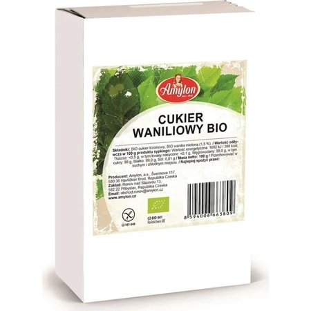 Amylon − Cukier waniliowy BIO − 100 g