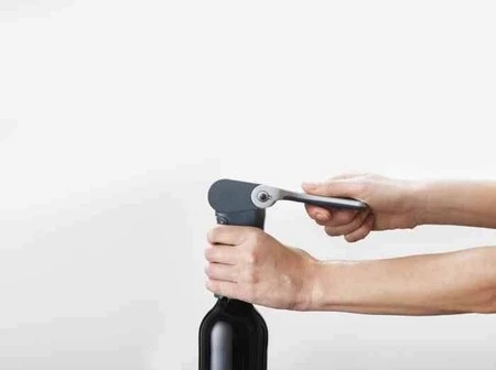 JJ - Korkociąg dźwigniowy BarWise™, grafitowy