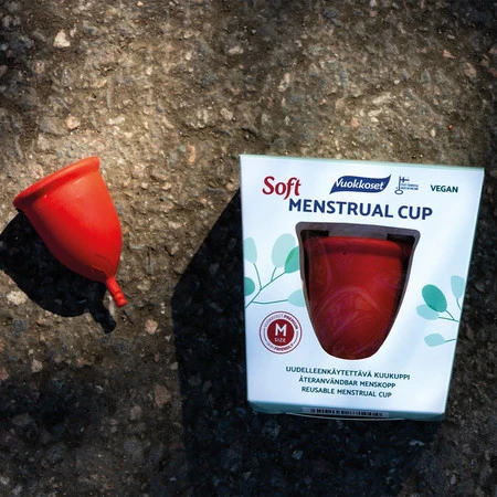 Vuokkoset, Kubeczek menstruacyjny, rozmiar M, 1 szt.