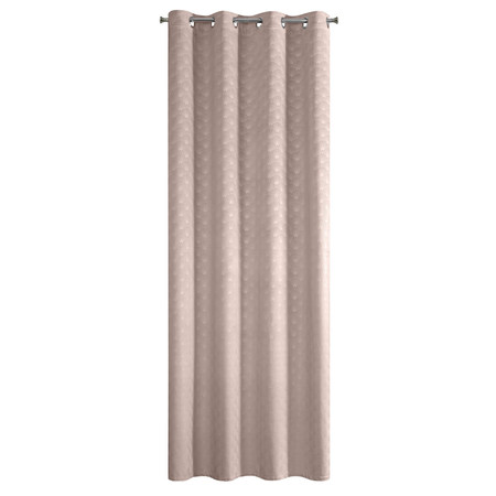 ZASŁONA GOTOWA JULIA 140 X 250 CM PUDROWY RÓŻ