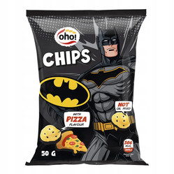 Naujasis Nevezis Chipsy kukurydziane o smaku pizzy 50 g