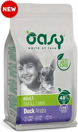 OASY Dog OAP Adult Small / Mini Duck Kaczka 2,5kg