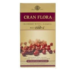 Solgar Cran Flora koncentrat żurawiny wielkoowocowej 60 kaps.