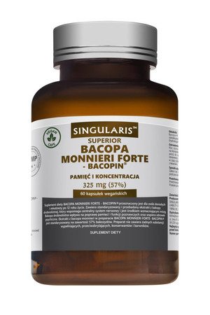 Singularis Bacopa monnieri Forte 325 mg 60 kaps.