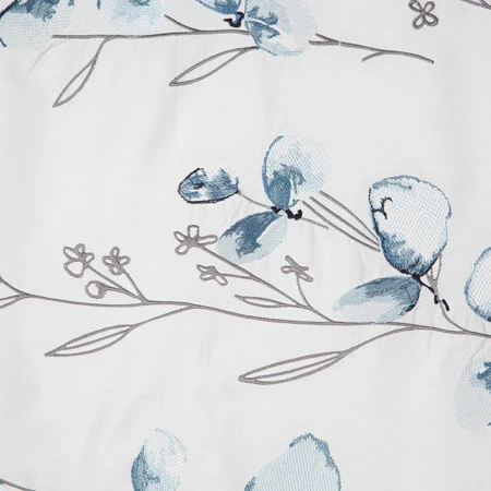 Komplet pościeli satynowej Haft, 220 x 200 cm, Biały