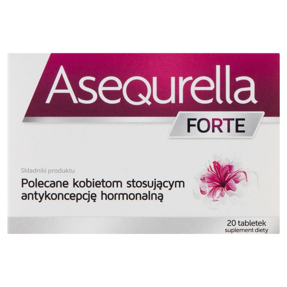 Aflofarm – Asequrella Forte, Suplement – 20 tab. - Nabea.pl