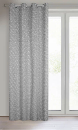 ZASŁONA GOTOWA SANDI 140 X 260 CM STALOWY