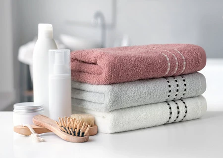 Ręcznik Fiore (13), 50 x 90 cm, Ciemnozielony