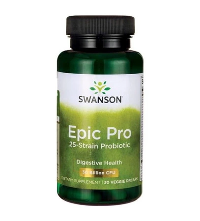 Swanson - Epic pro 25-strain probiotic - 30 vege kaps