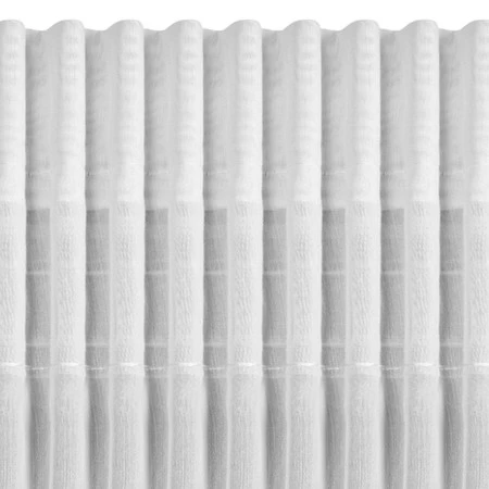 FIRANA GOTOWA ELENA NA TAŚMIE 300 X 150 CM BIAŁY