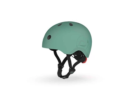 SCOOTANDRIDE Kask S-M dla dzieci 3+ Forest