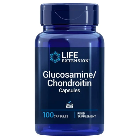 LIFE EXTENSION Glucosamine/Chondroitin na stawy 100 kaps.)