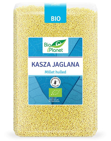 Zestaw 2x Bio Planet − Kasza jaglana bezglutenowa BIO − 2 kg
