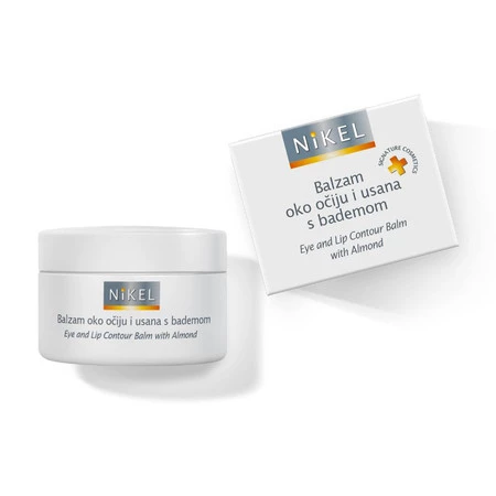 NIKEL, Balsam pod oczy i wokół ust z Olejkiem Migdałowym głęboko nawilżający, 15ml