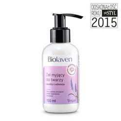 Biolaven - Żel myjący do twarzy Olej z pestek winogron & Olejek lawendowy 150ml