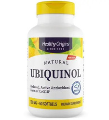 HEALTHY ORIGINS Natural Ubiquinol Ubichinol 100 mg Koenzym Q10 -  60 kaps.