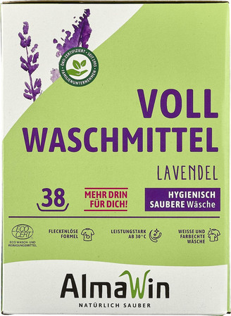 PROSZEK DO PRANIA UNIWERSALNY LAWENDOWY ECO 2 kg - ALMAWIN