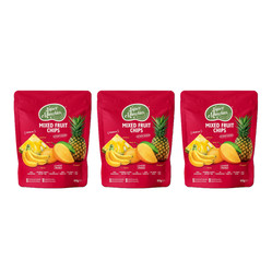 Zestaw: 3x Super Munchies Chipsy Owocowa Mieszanka 60g
