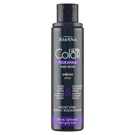 Ultra Color System srebrna płukanka do włosów siwych blond i rozjaśnionych 150ml