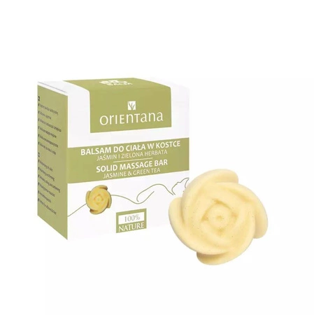 Orientana - Balsam do ciała w kostce. Jaśmin i zielona herbata - 60 g