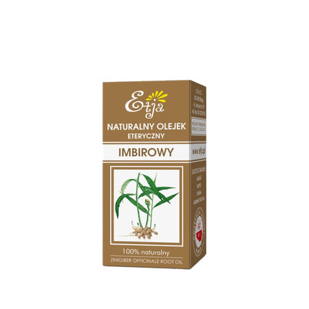 Etja, Naturalny olejek eteryczny imbirowy, 10 ml