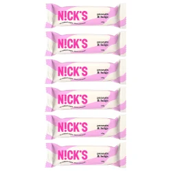 Zestaw x6 szt. N!CK'S Nicks Peanut'n'Fudge 40g