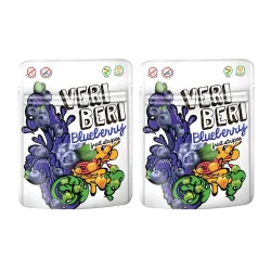 Zestaw 2x Veri Beri Bezglutenowe żelki jagoda 50 g
