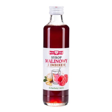 Syrop malinowy z imbirem 315 g