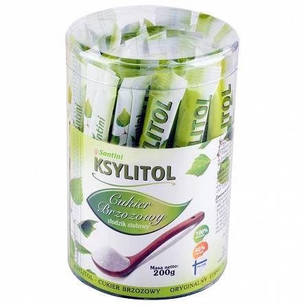 KSYLITOL W SASZETKACH (40 x 5 g) 200 g - SANTINI