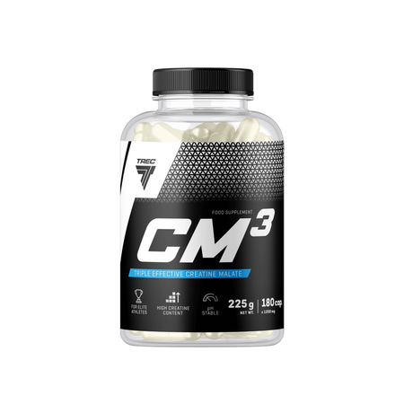 Trec Nutrition CM3 Kreatyna Jabłczan 180 kaps.