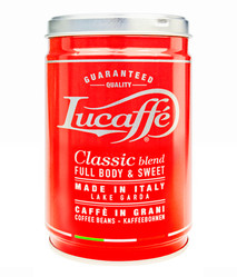 Lucaffe kawa ziarnista Classic 250g puszka