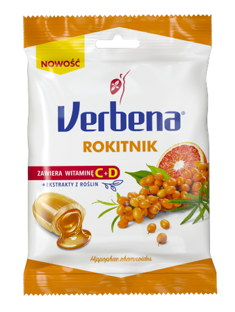 Cukierki ziołowe Rokitnik 60g VERBENA