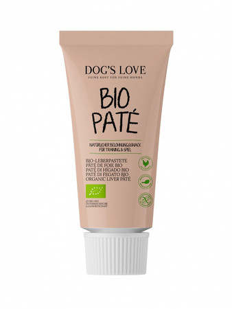 Zestaw 10x DOG'S LOVE BIO Pate - ekologiczna pasta mięsna dla psa (80g)