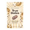 Zestaw smaków: 1x True Dates Cookie Dough daktyle o smaku ciasteczkowym 100g, 1x True Dates Sour Cola daktyle o smaku coli 100g i 1x True Dates Pistachio Cream daktyle o smaku kremu pistacjowego 100g