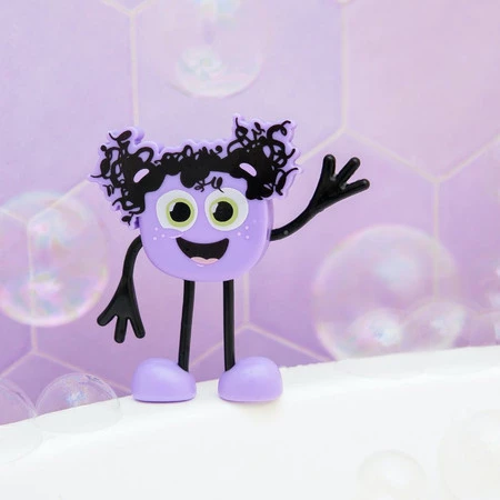 Glo Pals, Postać do kąpieli Lumi - zestaw z dwiema kostkami sensorycznymi świecącymi w wodzie